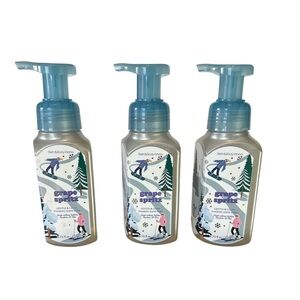 Bath & Body Works Grape Spritz (Peach) Foaming Hand Soap x4-PLEASE READ